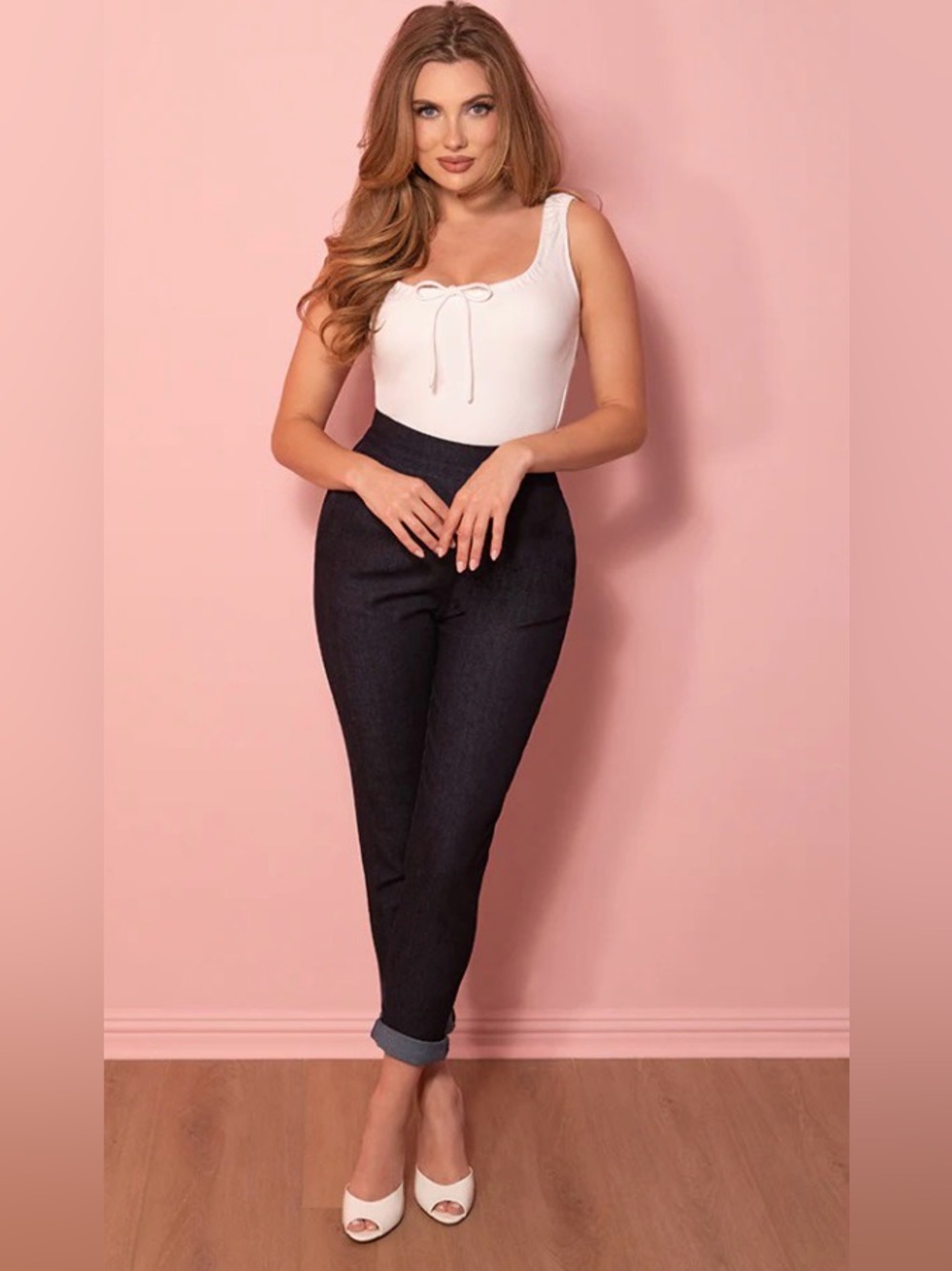 Vixen Denim Cigarette Pants